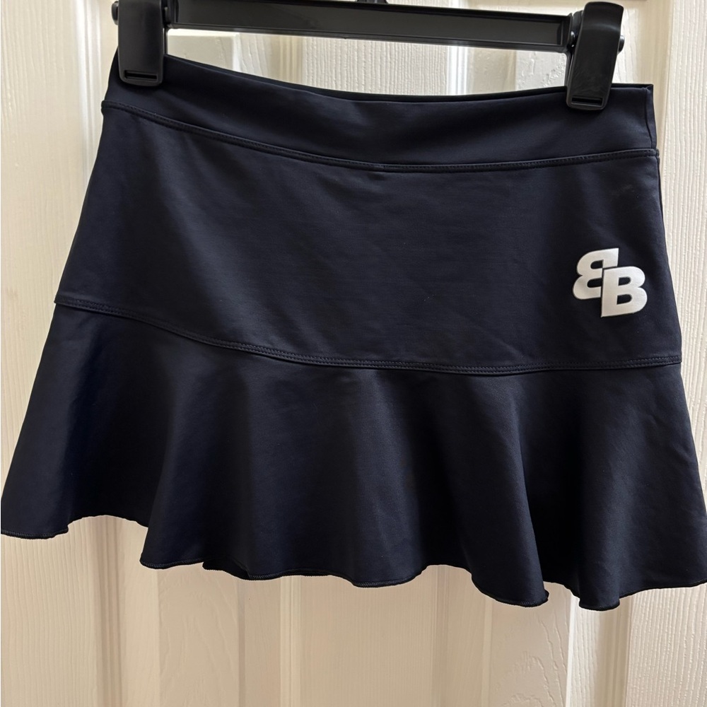 Elegant Navy Mini Skirt by